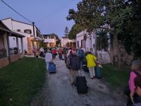 Sizilien. Ankunft Case di Latomie