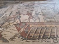 Sizilien. Villa Romana. Mosaiken