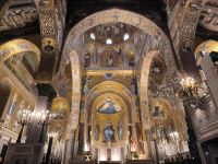 Sizilien. Palermo. Cappella Palatina
