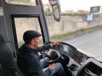 Sizilien. Luca bei der Arbeit