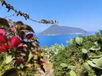 Sizilien. Isola Lipari. Blick nach Salina