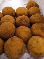 Sizilien. Palermo. Arancini