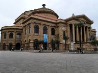 Sizilien. Palermo. Teatro Massimo