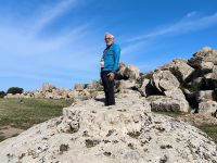 Sizilien. Selinunte. Unser Gott Vincenzo