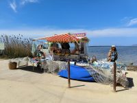 Sizilien. Mozia. An den Salinen