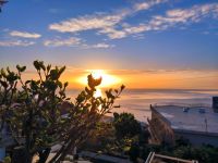 Sizilien. Hotel Olimpo. Sonnenaufgang