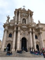 Sizilien. Siracusa. Santa Maria delle Colonne