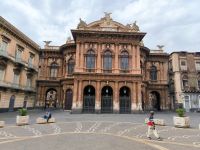 Sizilien. Catania. Teatro Bellini - Opernhaus