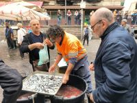 Sizilien. Catania. Fischmarkt