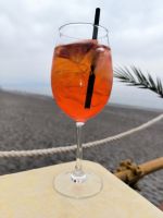 Sizilien. Letojanni. Aperitivo