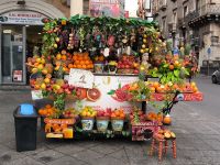 Sizilien. Catania. Mercato