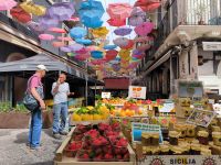 Sizilien. Catania. Mercato