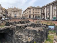 Sizilien. Catania. Römisches Theater