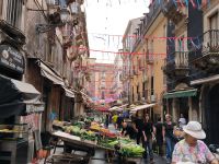 Sizilien. Catania. Mercato