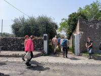 Sizilien. Eingang zum Agriturismo