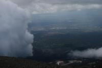 Die Wolken zum greifen nah