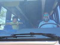 Sizilien. Isola Lipari. Giuseppe muss wenden