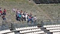 22.05.15: Unsere Reisegruppe im antiken Theater von Taormina