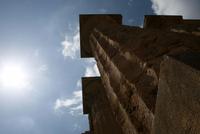 die Säulen sind riesig