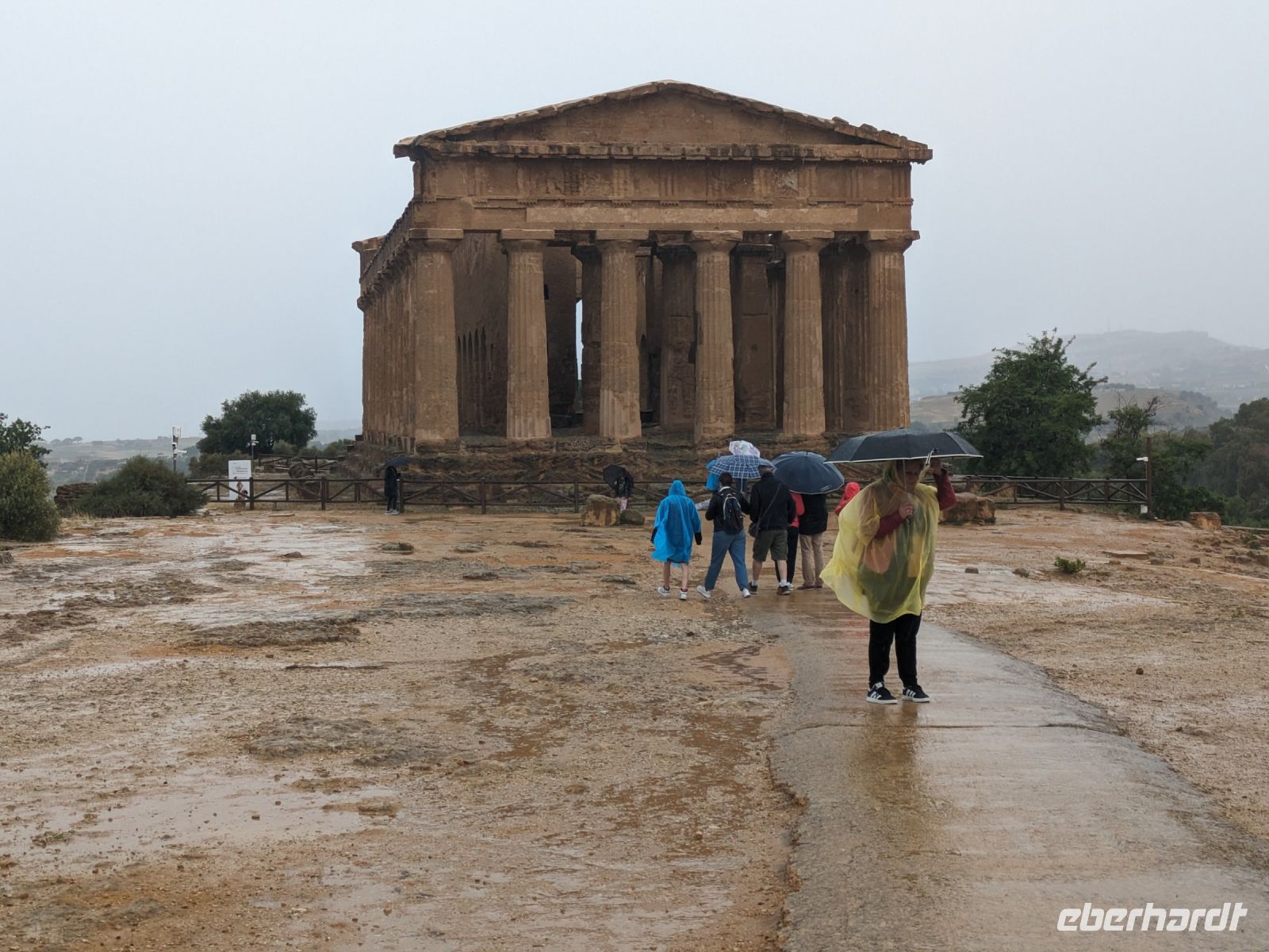 Agrigent, leider im Regen