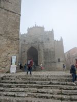 In Erice in den Wolken, etwas mystische Stimmung