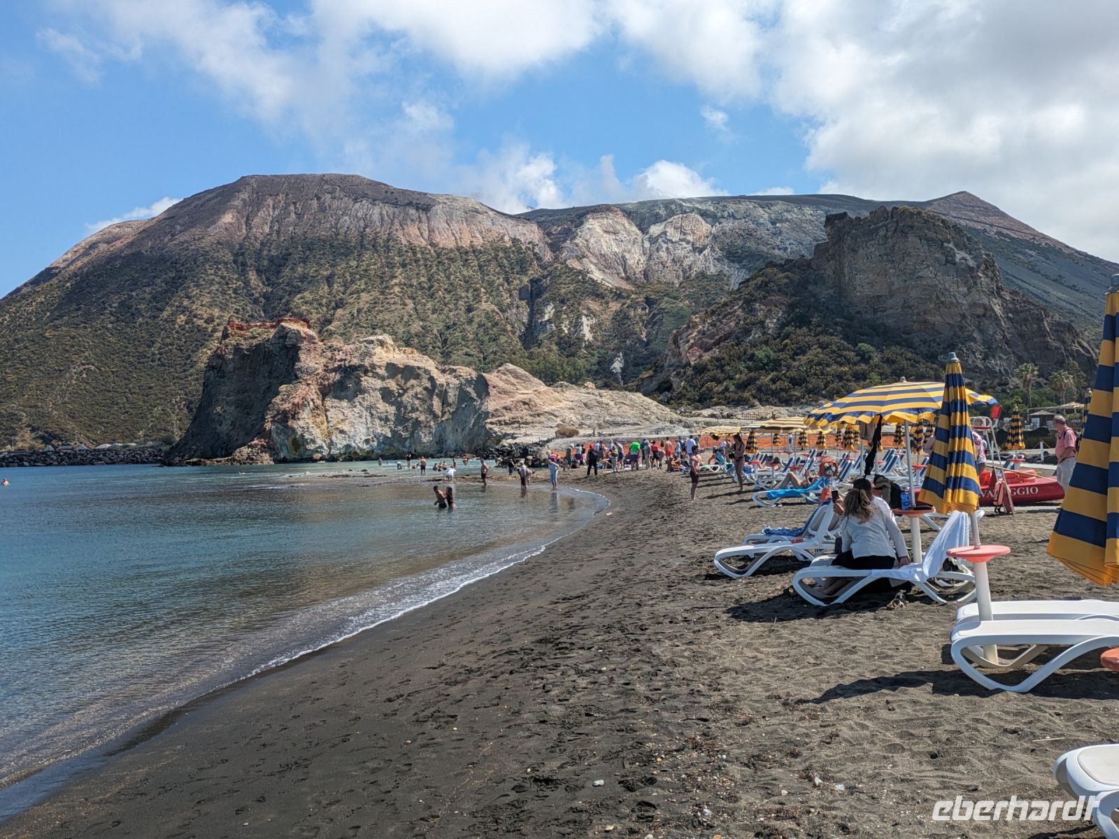 Insel Vulcano, überall riecht es nach Schwefel