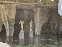 Archäologische Park von Syrakus - in der Grotte ( Ohr des Dionysios(16).jpg