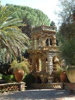Villa in der Parkanlage von Taormina