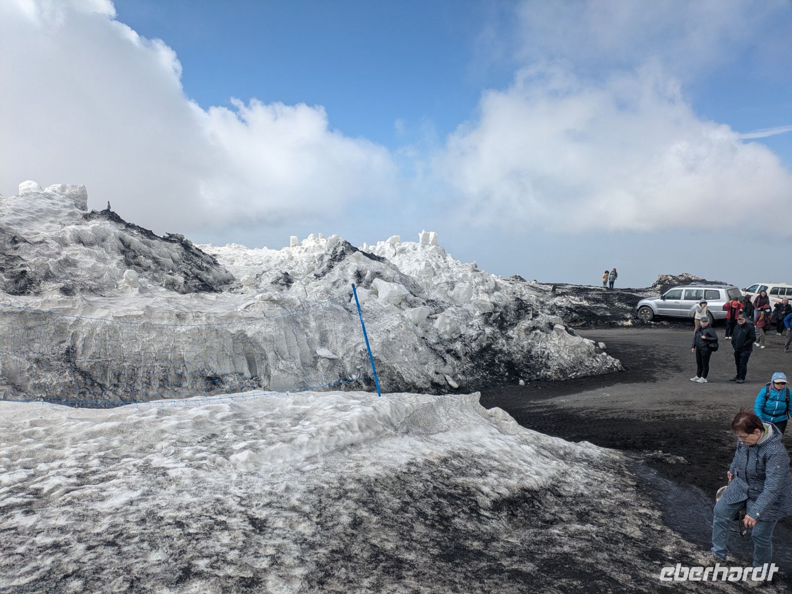 Der Ätna war noch verschneit &ndash; &copy;  (Eberhardt TRAVEL)