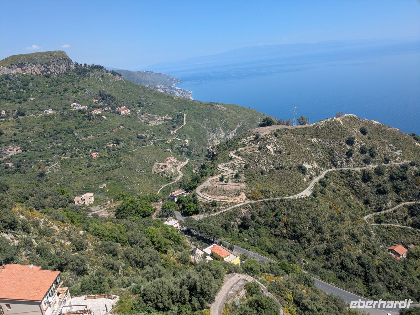 Blick auf Taormina von Castello di Mola  &ndash; &copy;  (Eberhardt TRAVEL)