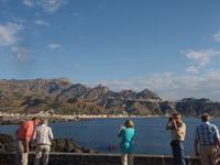 Blick von Naxos Beach