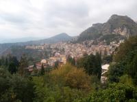 Blick auf Taormina