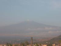 Der Ätna - fast klar zu sehen