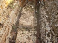 Karrenspuren vom Tempelbau in Agrigent