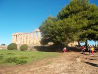 Reste des Hera-Tempels in Selinunt