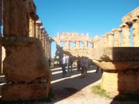 einer der größten griechischen Tempel auf Sizilien- Hera-Tempel Selinunt