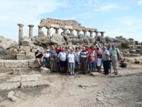 Reisegruppe mit Barbara