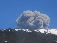 Tolle Eruption des größten Vulkan in Europa