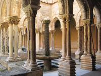 Eckgestaltung des Kreuzganges