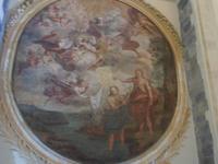 Wandmalerei im Dom von Catania