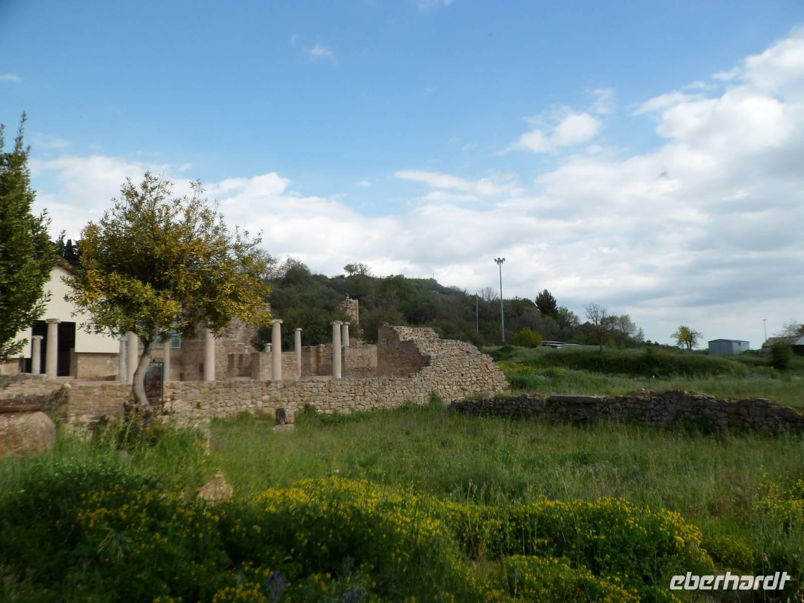 Hof von der Villa Romana