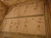 berühmt: Die Bikini-Mädchen, Mosaiken aus der römischen Villa
