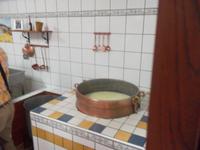 Hier wird Ricotta gekocht