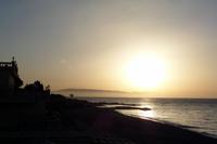 Sonnenaufgang am Hotel Hilton in Giardini Naxos