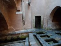 alte arabische Waschstelle in Cefalu