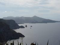 Äolische Inseln, Blick auf Vulkano