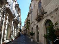 alte Gasse in Ortigia, Syrakus