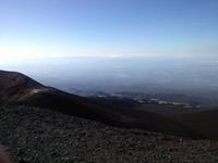 ...an der Kante in die Tiefe