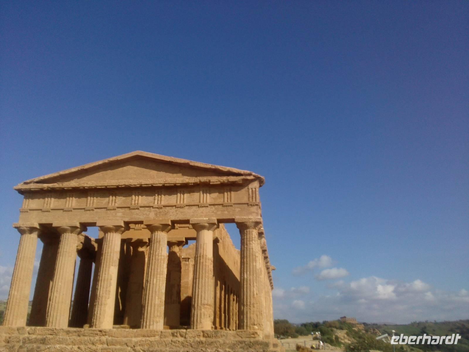 der Concordia-Tempel in seiner vollen Pracht