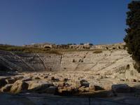Amphitheater im archäologischen Park bei Syrakus
